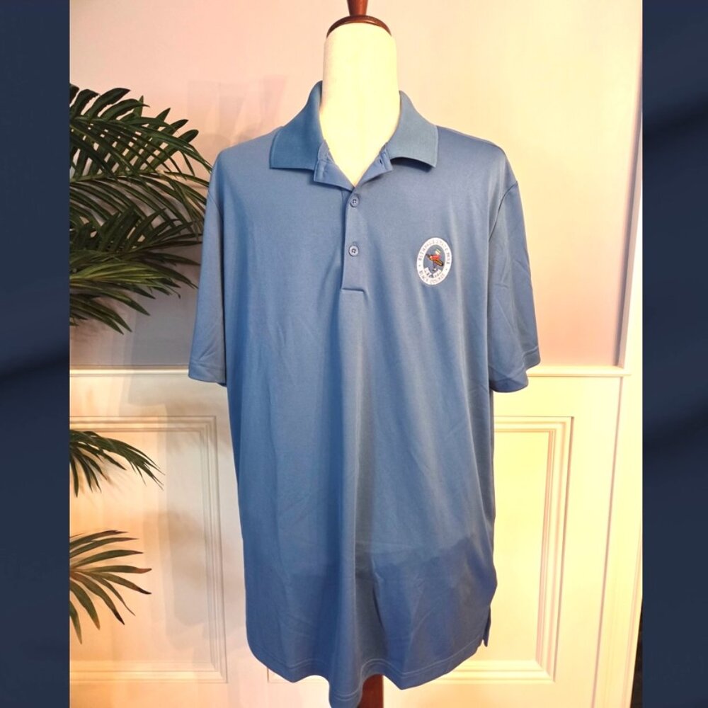 Adidas Bethpage State Park Black Course Golf Polo